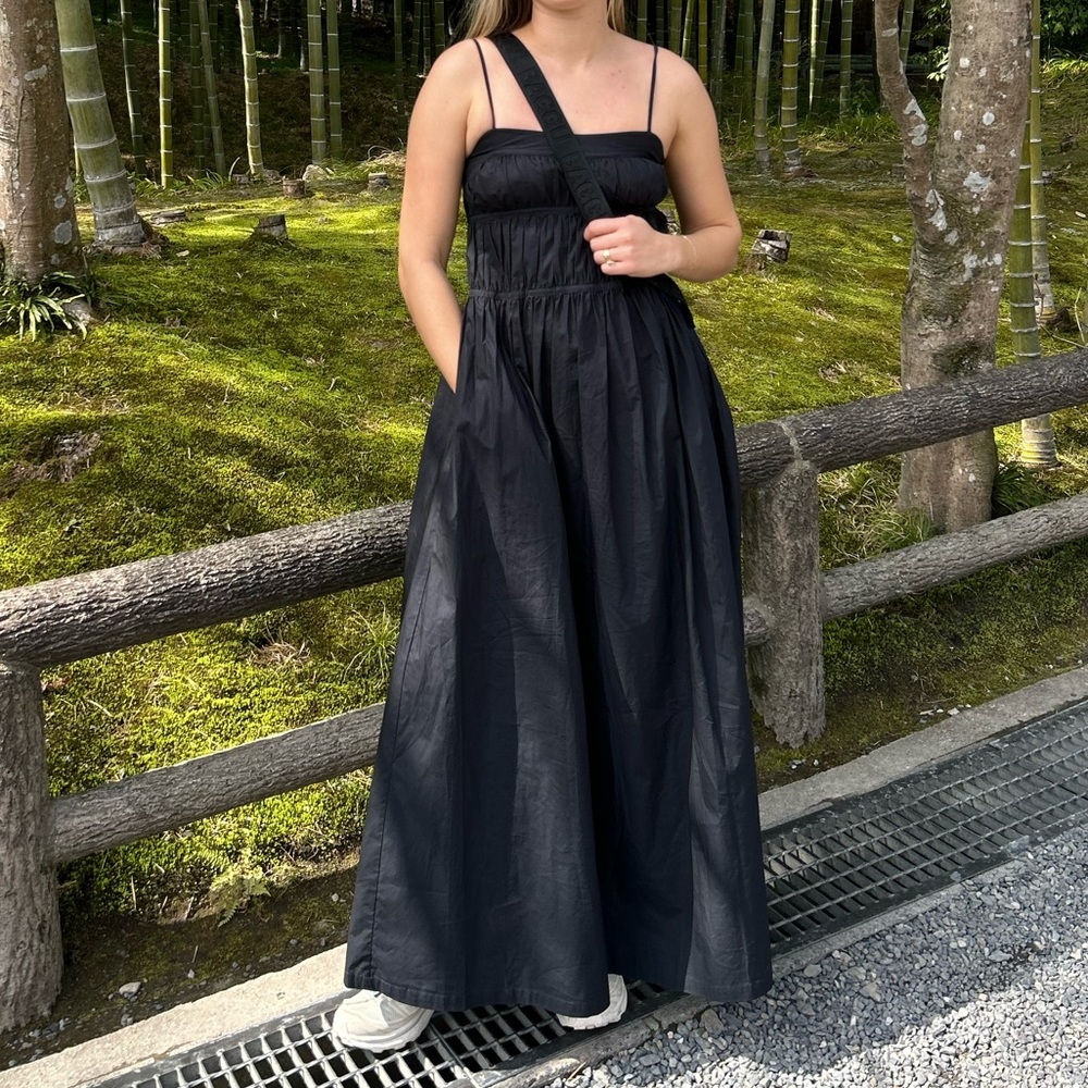 Black tank dress
